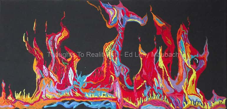 The Wailing (Fire) - Artwork For Sale